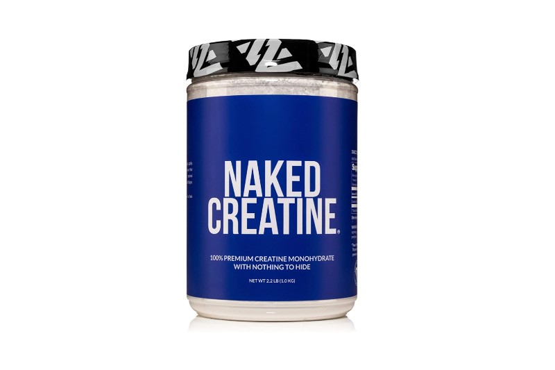 Naked Nutrition Pure Creatine on a white background